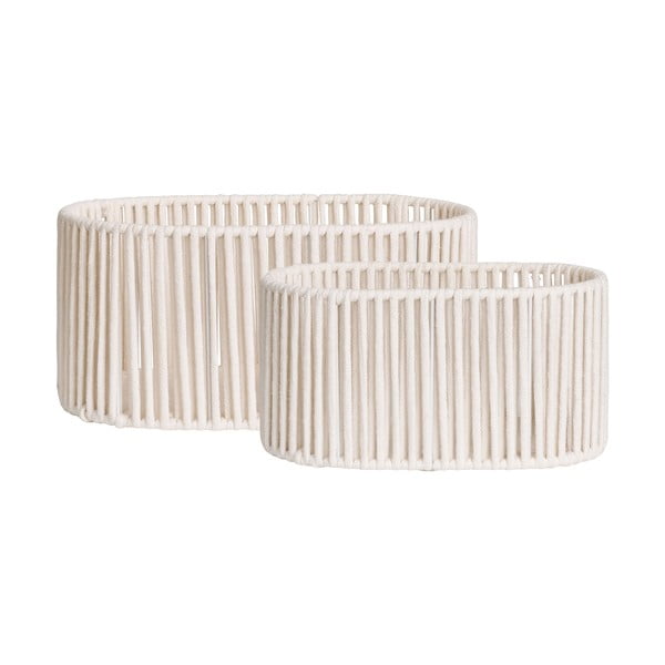 Coșuri de depozitare 2 buc. din material textil 38x25,5x18 cm Arese – House Nordic