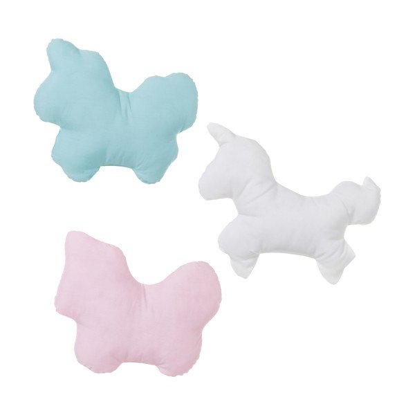 Set 3 perne colorate Unimasa, 34 x 30 cm-image-1