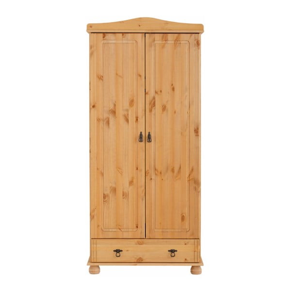 Șifonier cu 2 uși din lemn masiv de pin Støraa Fiona