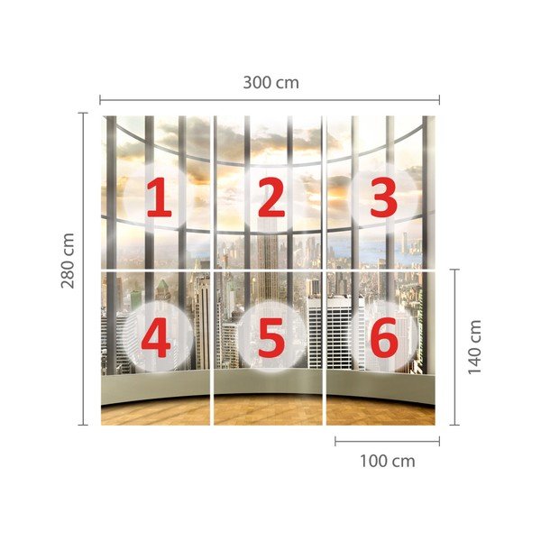 Tapet, format mare, Office View-image-3
