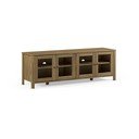 Comodă TV în culoare naturală din lemn de pin 150x50x40 cm Alessandra – Marckeric