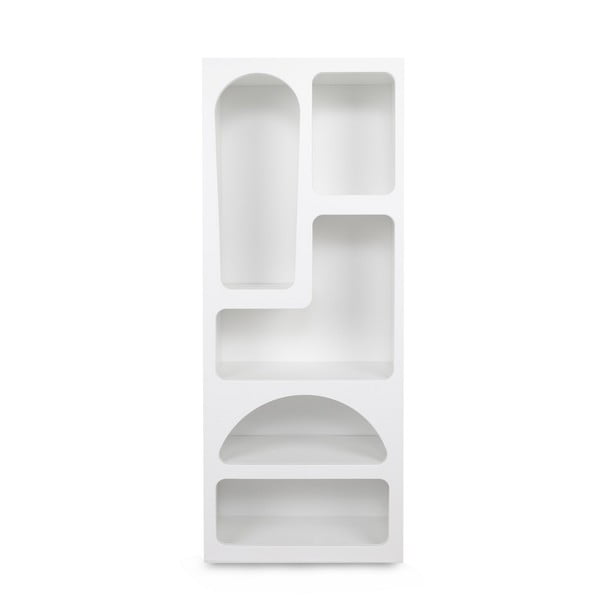 Bibliotecă albă 60x150 cm Lorin – Kalune Design