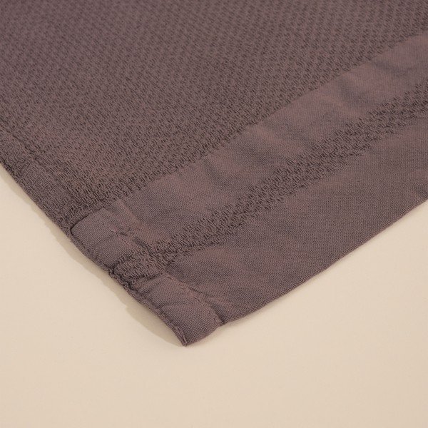 Cuvertură din bumbac gri pentru pat dublu 160x220 cm Hasir - Mijolnir-image-2