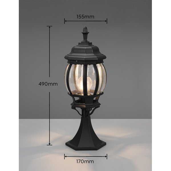 Corp de iluminat pentru exterior (înălțime 49 cm) Elvo – Trio-image-2