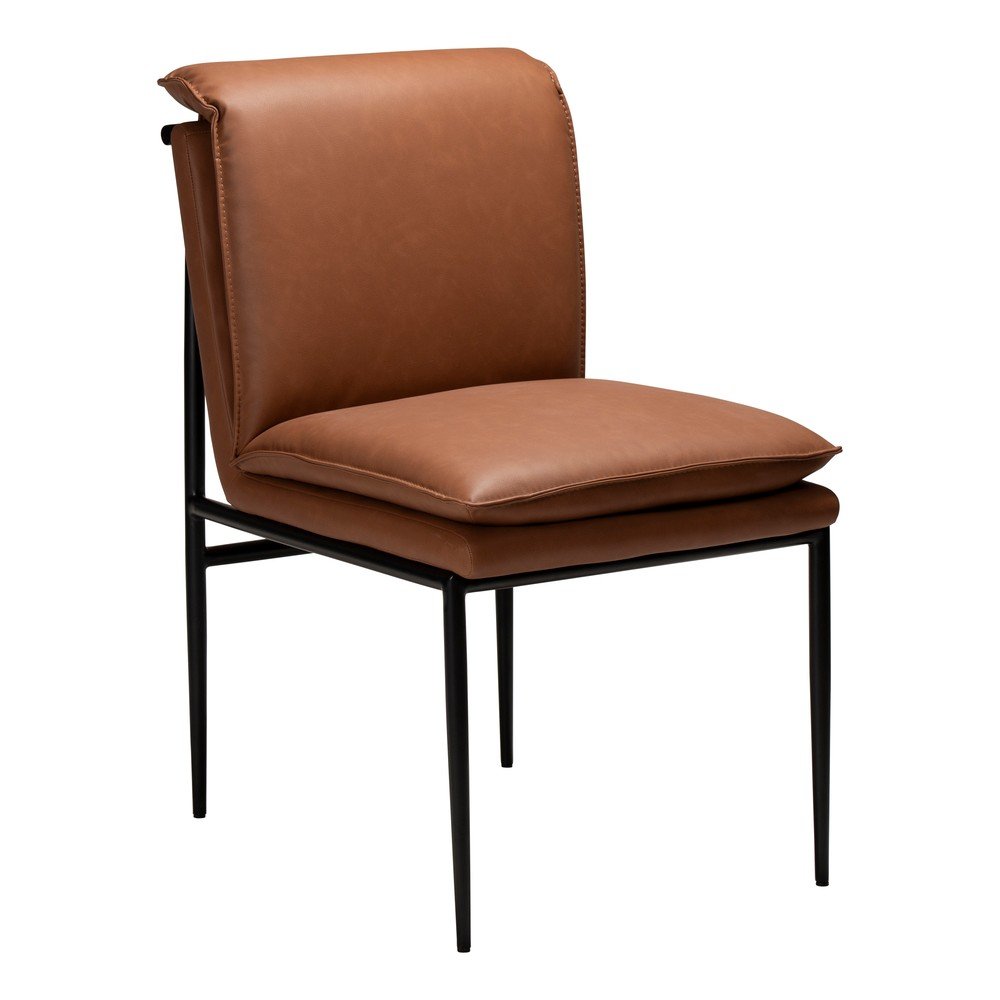 Scaun de dining maro coniac Evoke – DAN-FORM Denmark