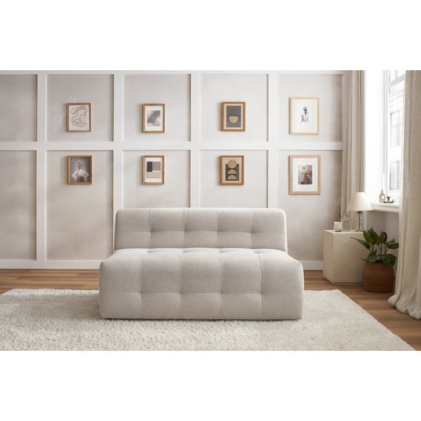Modul pentru canapea bej Kleber - Bobochic Paris-image-1