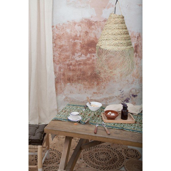 Napron din amestec de in Tierra Bella Williams Garden, 45 x 140 cm-image-1