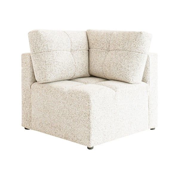 Modul pentru canapea modulară crem Lulu – Miuform