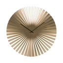 Ceas de perete Karlsson Sensu, Ø 50 cm, auriu