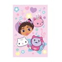 Pătură pentru copii roz din polar, fleece 100x150 cm Gabby´s Dollhouse "Music" – Jerry Fabrics