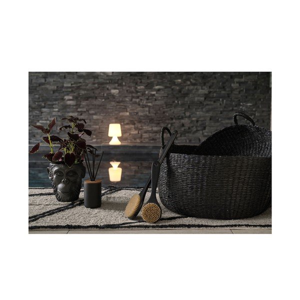 Ghiveci din ciment Villa Collection Calbe, înălțime 22 cm, negru-image-3