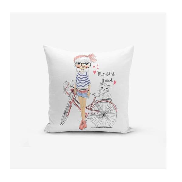 Față de pernă pentru copii 43x43 cm Best Friend – Mila Home