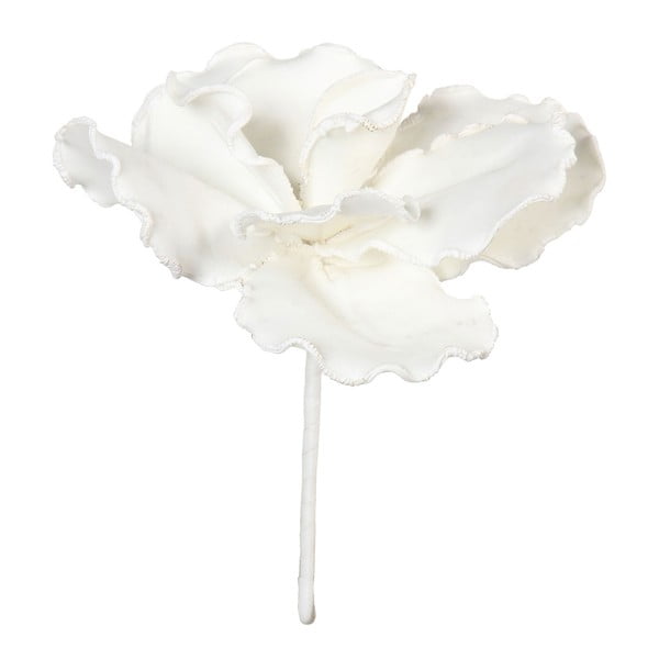 Floare artificială Côté Table Rapa White, alb