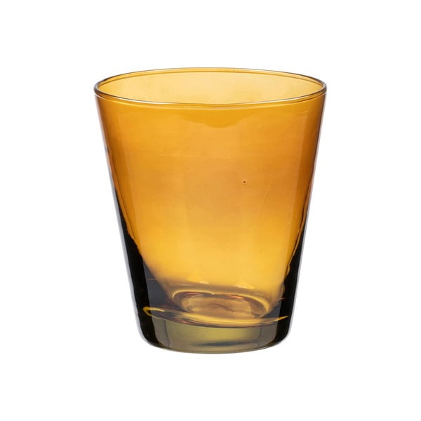Pahar pentru apă Bitz Basics Amber, 300 ml, galben