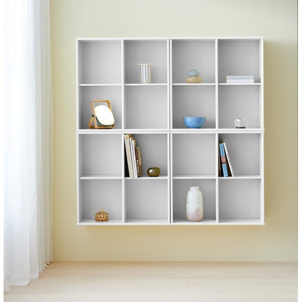 Bibliotecă albă suspendată 70x70 cm Mistral – Hammel Furniture-image-1