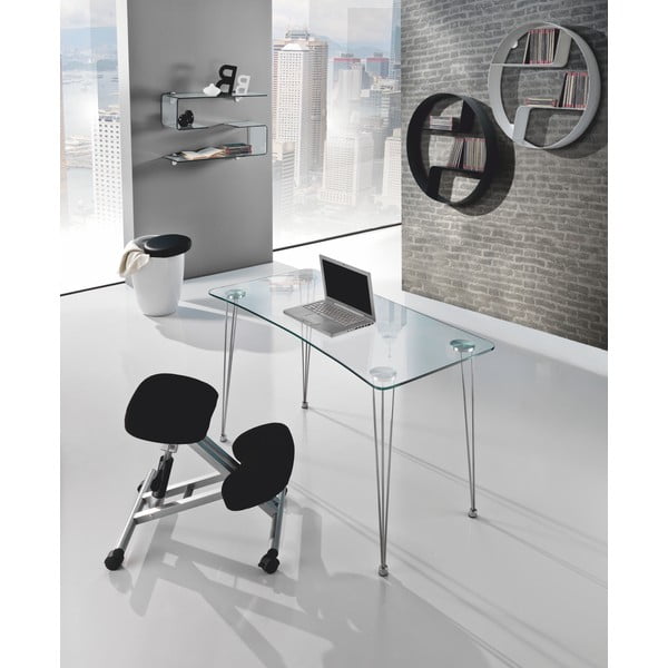 Scaun de birou negru Berger – Tomasucci-image-1