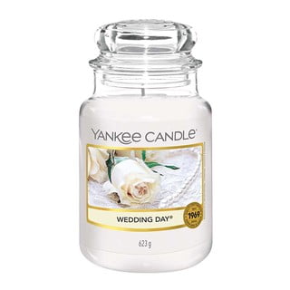 Lumânare parfumată Yankee Candle Wedding Day, timp de ardere 110 h