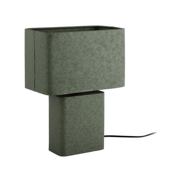 Veioză verde din metal (înălțime 33 cm) Boaz Recto – Leitmotiv