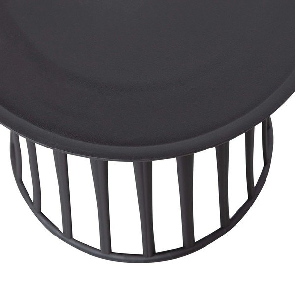 Măsuță de grădină WOOOD Boy, negru-image-2