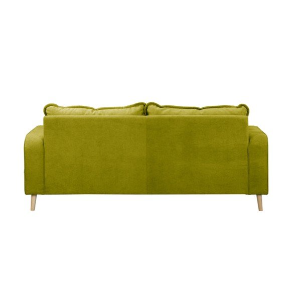 Canapea verde 193 cm Beata – Ropez-image-4