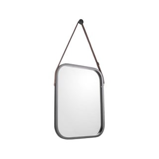 Oglindă de perete cu ramă neagră PT LIVING Idylic, lungime 40,5 cm