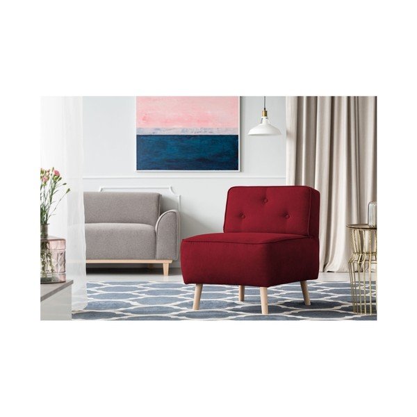 Fotoliu Kooko Home Lounge, roșu -image-3