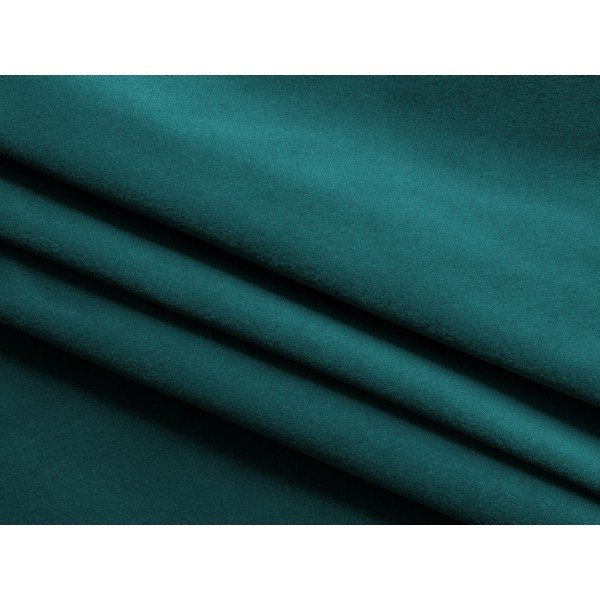 Taburet turcoaz cu tapițerie din catifea Kapua – Makamii-image-3