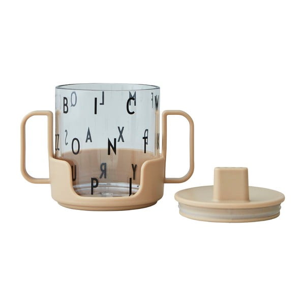 Cană pentru copii Design Letters Grow With Your Cup, bej-image-1