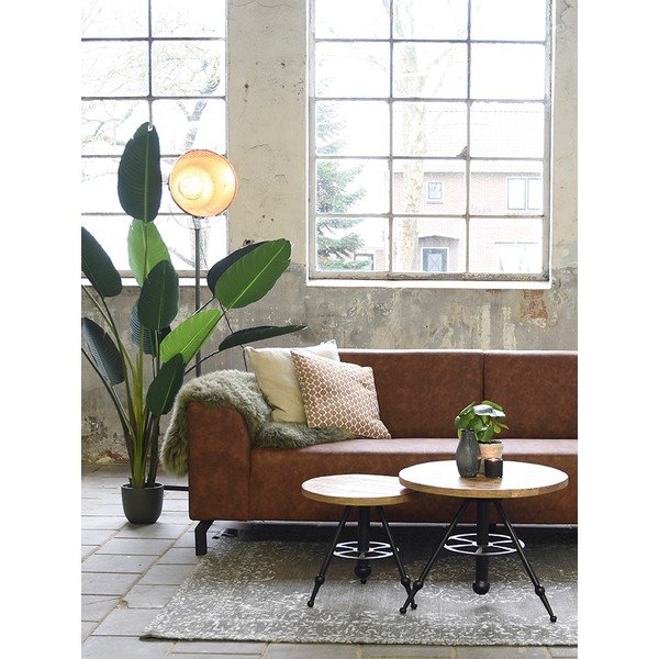 Măsuță cu blat din lemn de mango LABEL51 Solid, ⌀ 60 cm-image-4