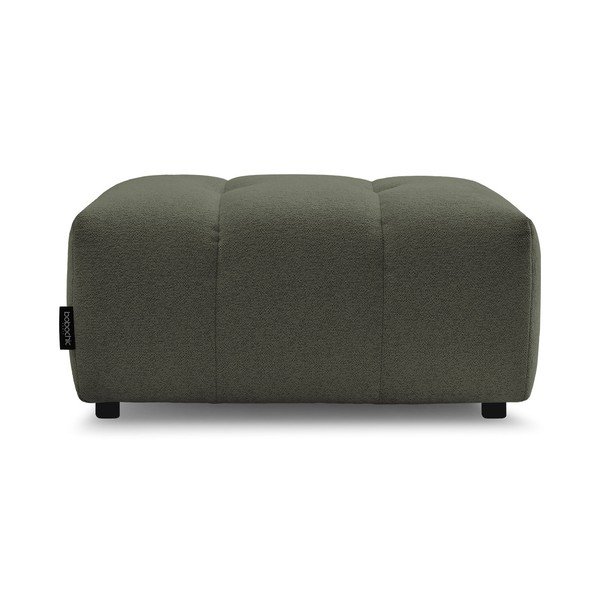 Taburet kaki cu tapițerie din chenille Roxelane – Bobochic Paris