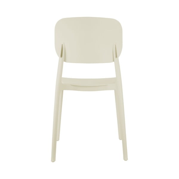 Scaun de dining crem din plastic Cheer – Leitmotiv-image-2