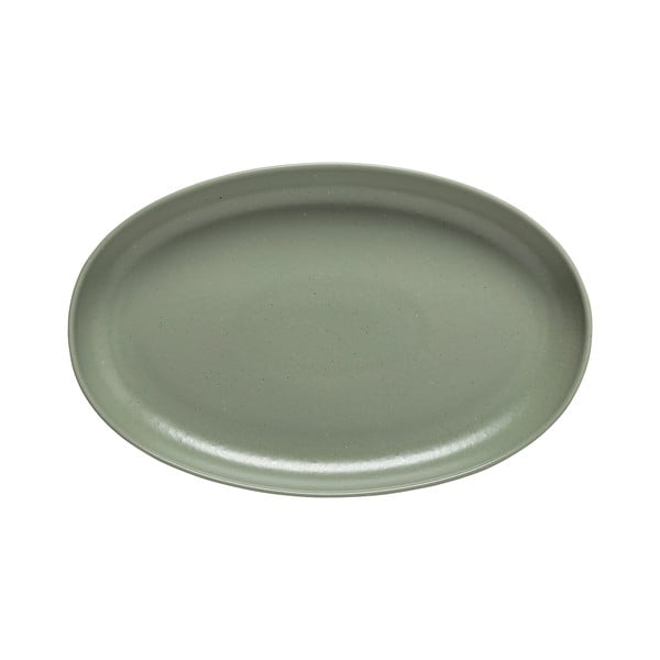 Platou de servire verde deschis din gresie 32x20.5 cm Pacifica – Casafina