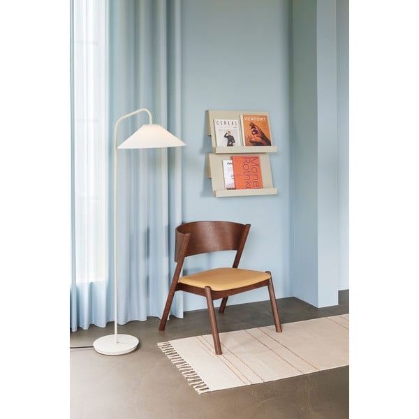 Lampadar crem cu abajur din sticlă (înălțime 158 cm) Solid – Hübsch-image-2