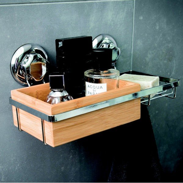 Suport din bambus cu săpunieră Compactor Spa-image-2