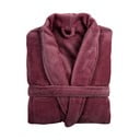 Halat de baie burgundy L/XL din micropluș Cosy – Tiseco Home Studio