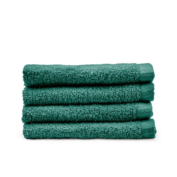 Prosoape verzi 4 buc. din bumbac cu uscare rapidă 30x30 cm Quick Dry – Catherine Lansfield