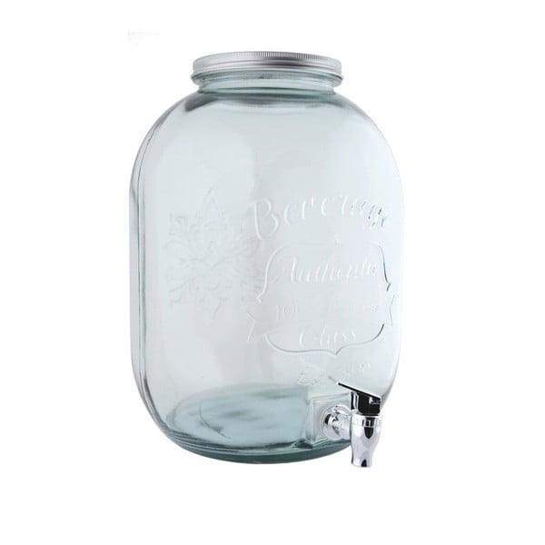 Recipient pentru limonadă din sticlă reciclată, 12,5 l  Authentic - Ego Dekor 