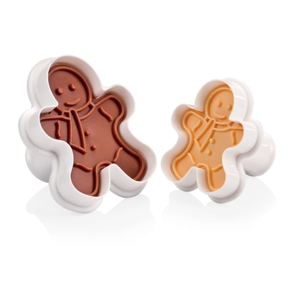 Set 2 forme cu ștampilă pentru prăjituri Tescoma Gingerman