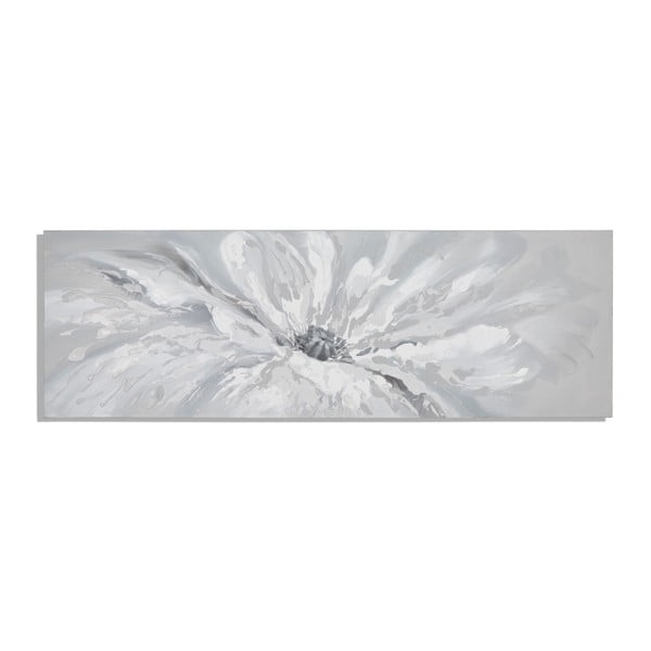 Tablou cu motive florale Mauro Ferretti White Blossom, 150 x 50 cm