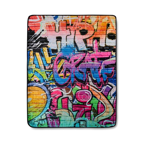 Pătură HIP Graffity Multi, 130 x 160 cm-image-1