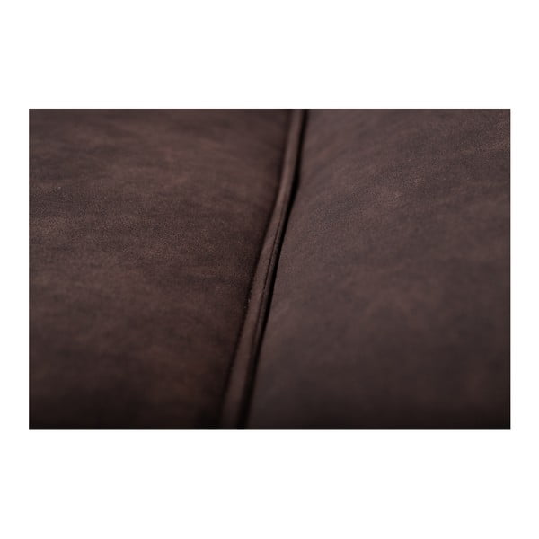 Canapea maro cu tapițerie din imitație de piele 224 cm Copenhagen – Scandic-image-4
