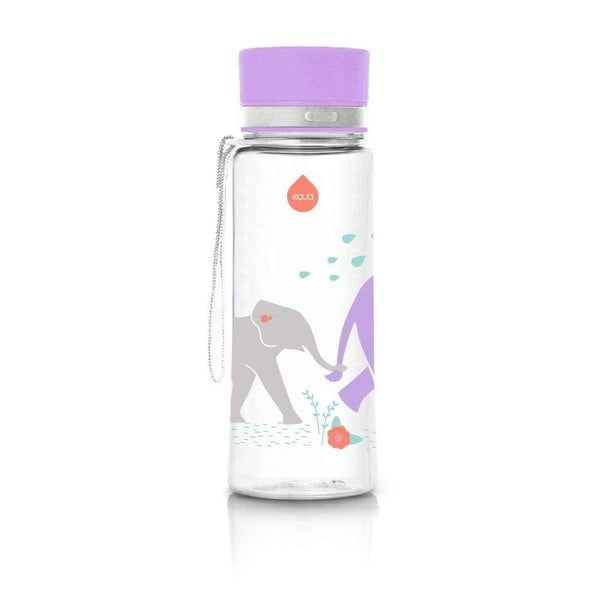 Sticlă Equa Elephant, 600 ml, violet