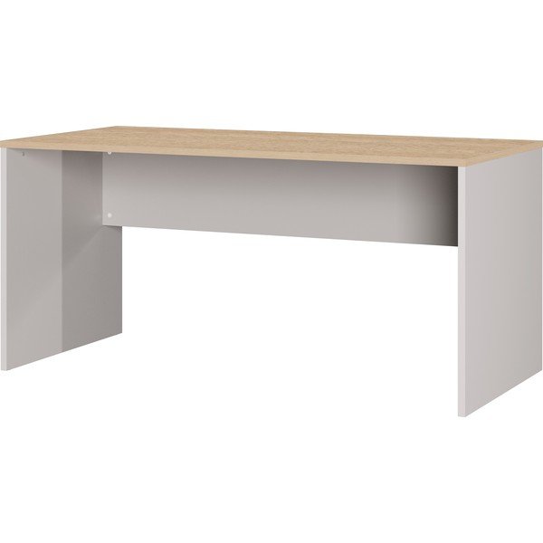 Birou cu blat cu aspect de lemn de stejar 79x158 cm Lissabon – Germania