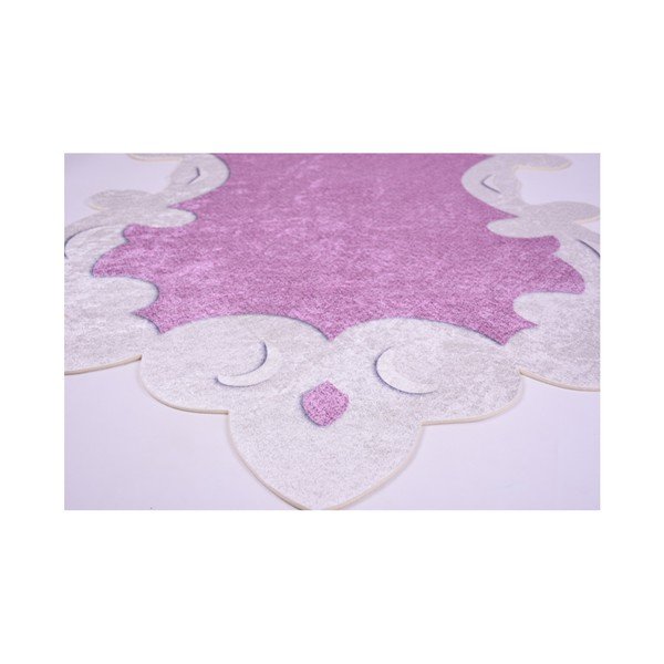 Covor rezistent Vitaus Pesslo Pembe, 80 x 120 cm-image-1