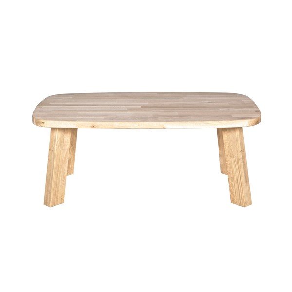 Masă din lemn de stejar De Eekhoorn Tonda, lungime 90 cm-image-2