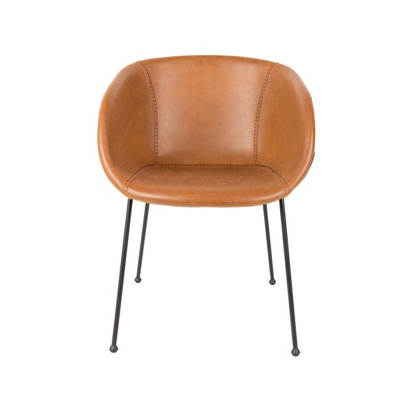 Set 2 scaune Zuiver Feston, maro-image-2