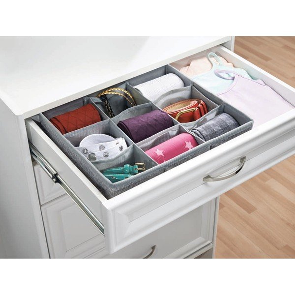 Organizator pentru sertare InterDesign Aldo, 9 compartimente-image-1