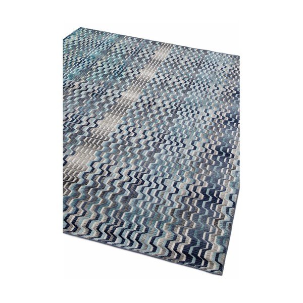 Covor Asiatic Carpets Wave, 160 x 230 cm, albastru-image-2