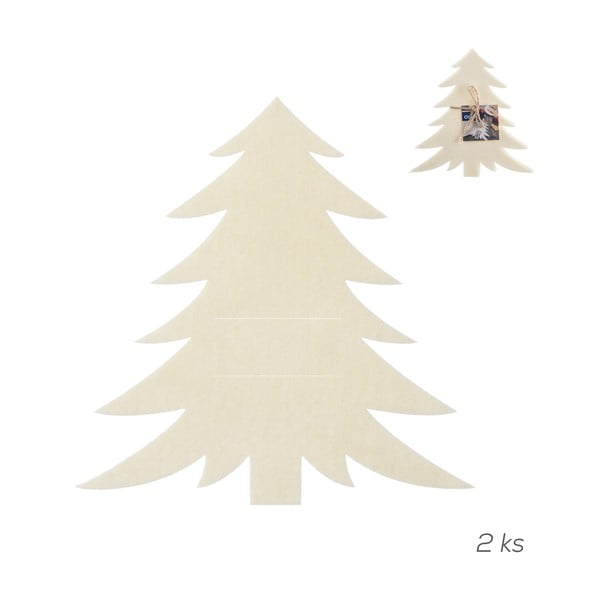 Buzunar pentru tacâmuri 2 buc. din pâslă Tree – Orion-image-3