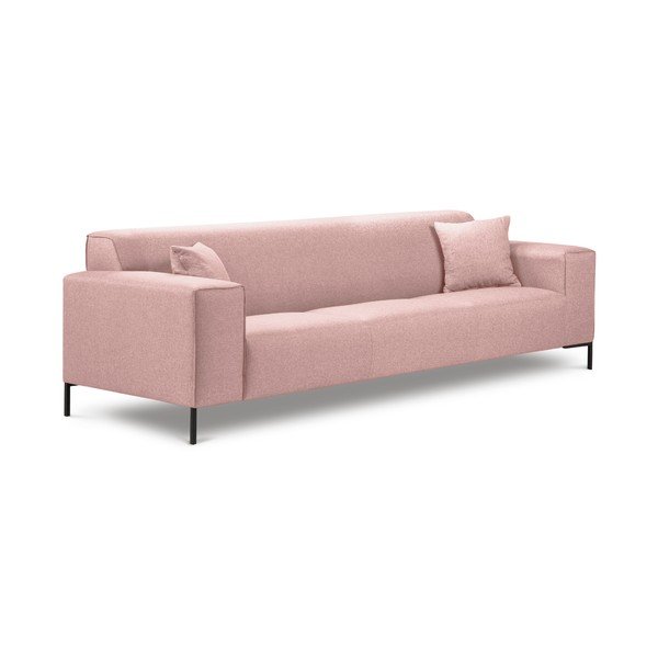 Canapea Cosmopolitan Design Seville, roz, 264 cm-image-2